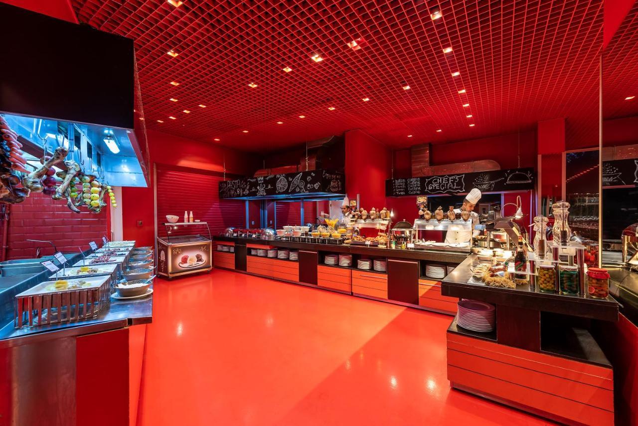 Hotel Su & Aqualand Αττάλεια Εξωτερικό φωτογραφία The restaurant