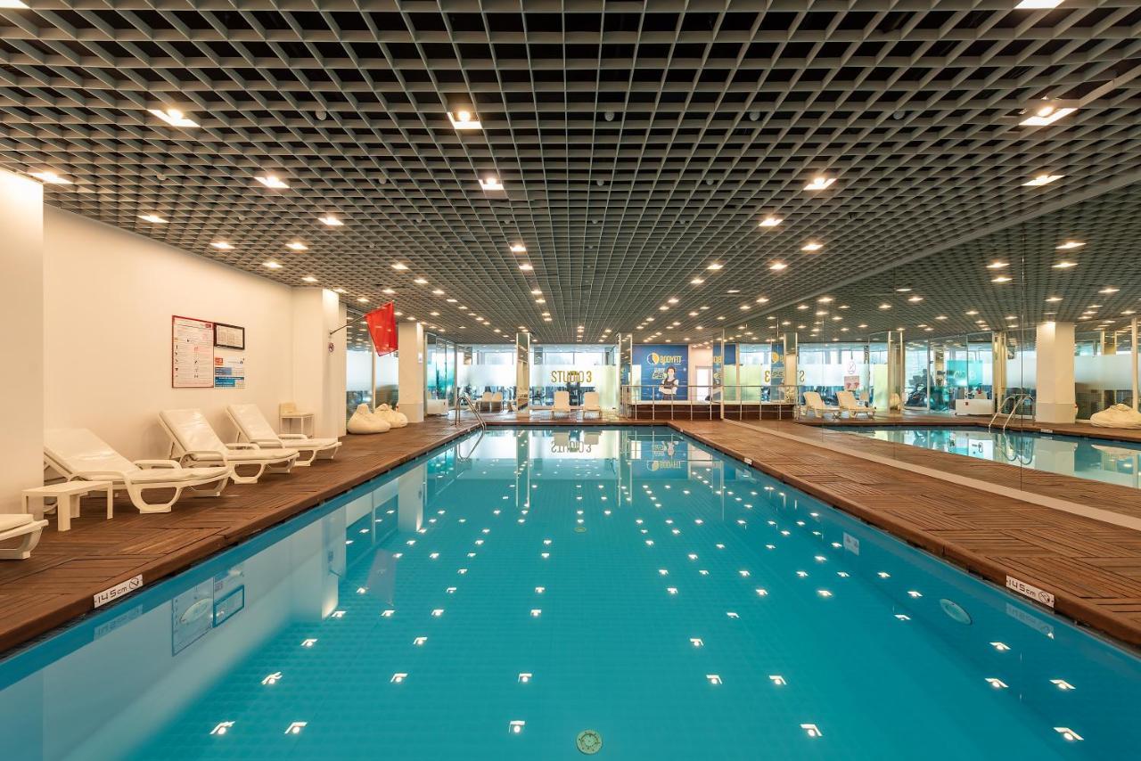 Hotel Su & Aqualand Αττάλεια Εξωτερικό φωτογραφία The swimming pool