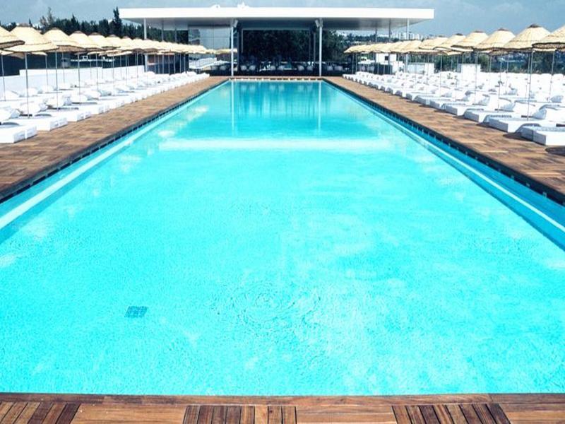 Hotel Su & Aqualand Αττάλεια Εξωτερικό φωτογραφία The pool at the 12th floor