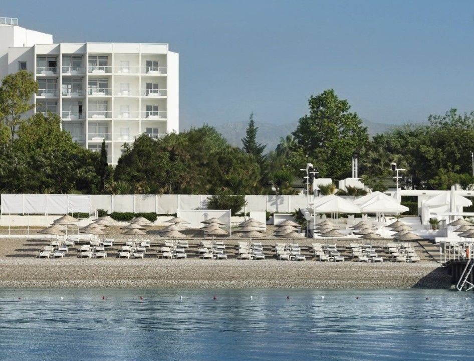 Hotel Su & Aqualand Αττάλεια Εξωτερικό φωτογραφία Beach at the hotel